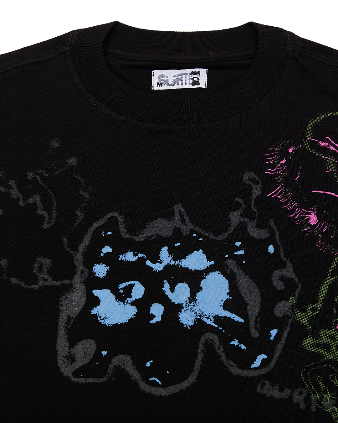 BLOBCATS REGULAR TEE BLACK