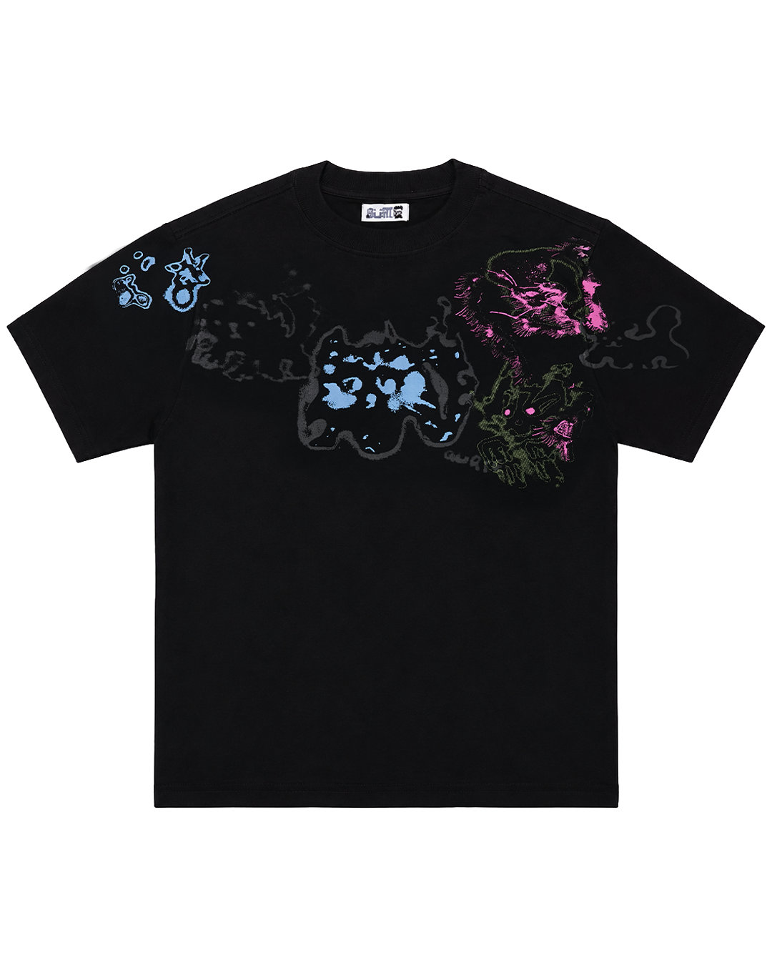 BLOBCATS REGULAR TEE BLACK