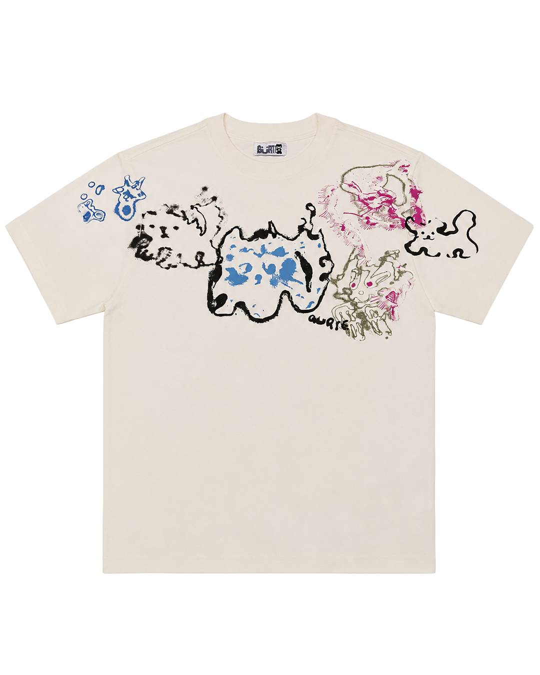 BLOBCATS REGULAR TEE OFF WHITE