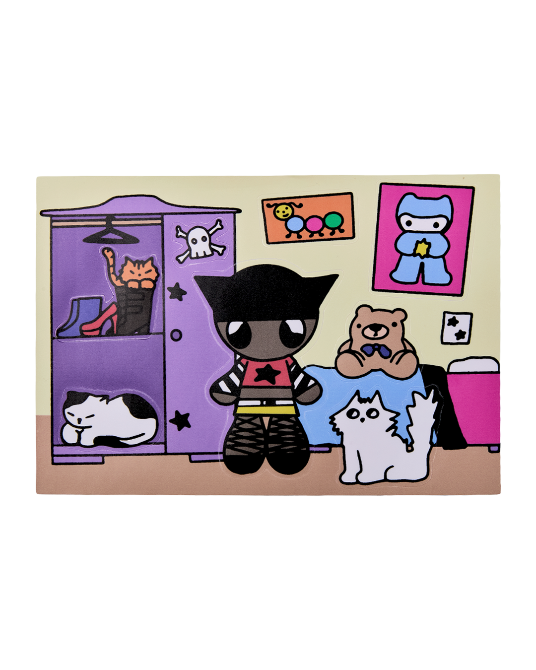 MY ROOM STICKER SHEET