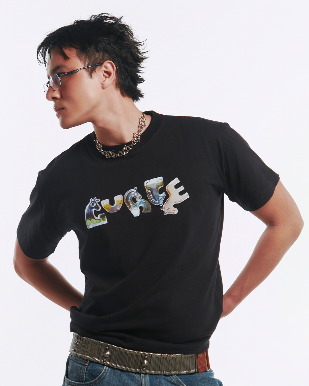 GURTE BOXY TEE - HORSES