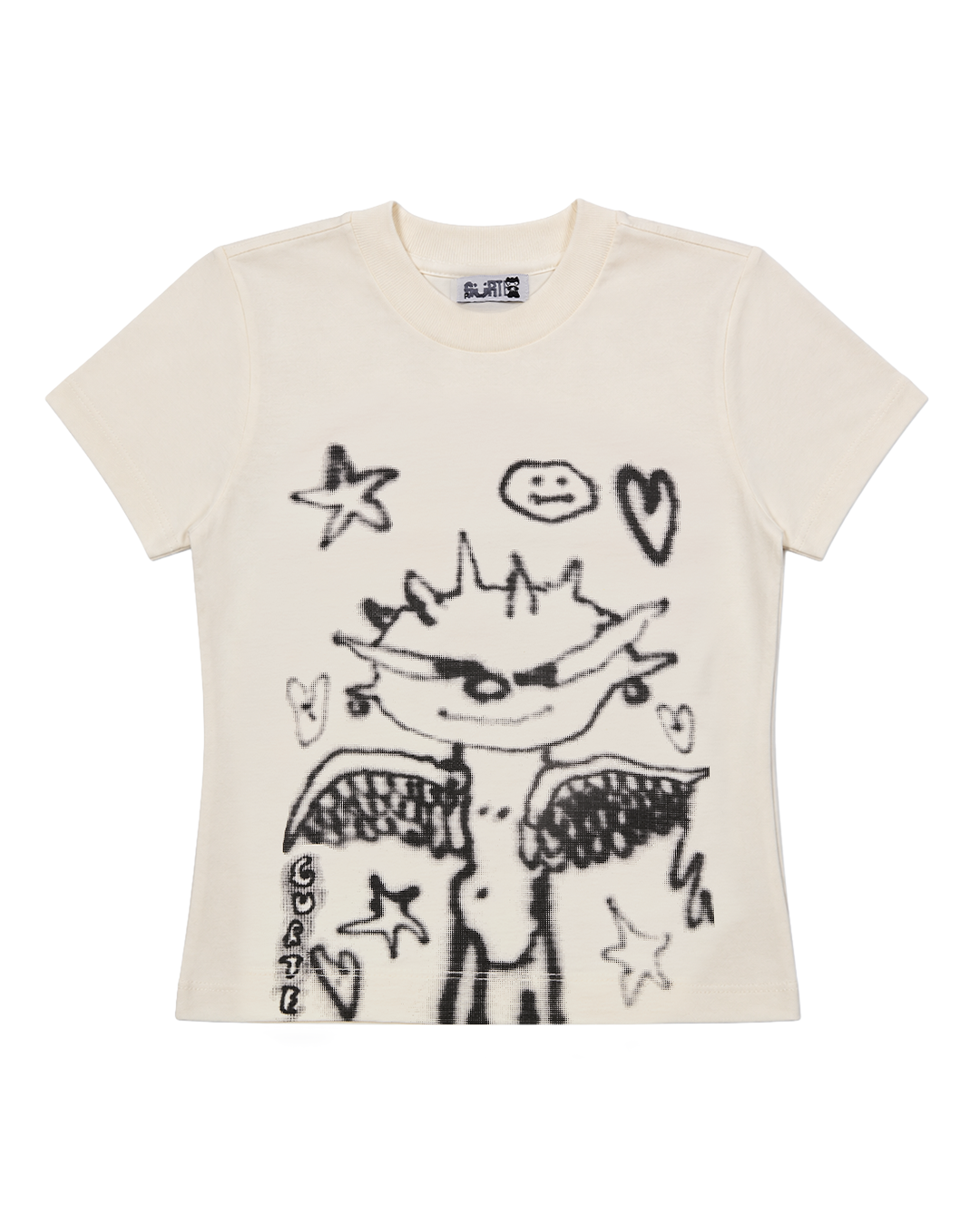 JULIA BABY TEE OFF WHITE