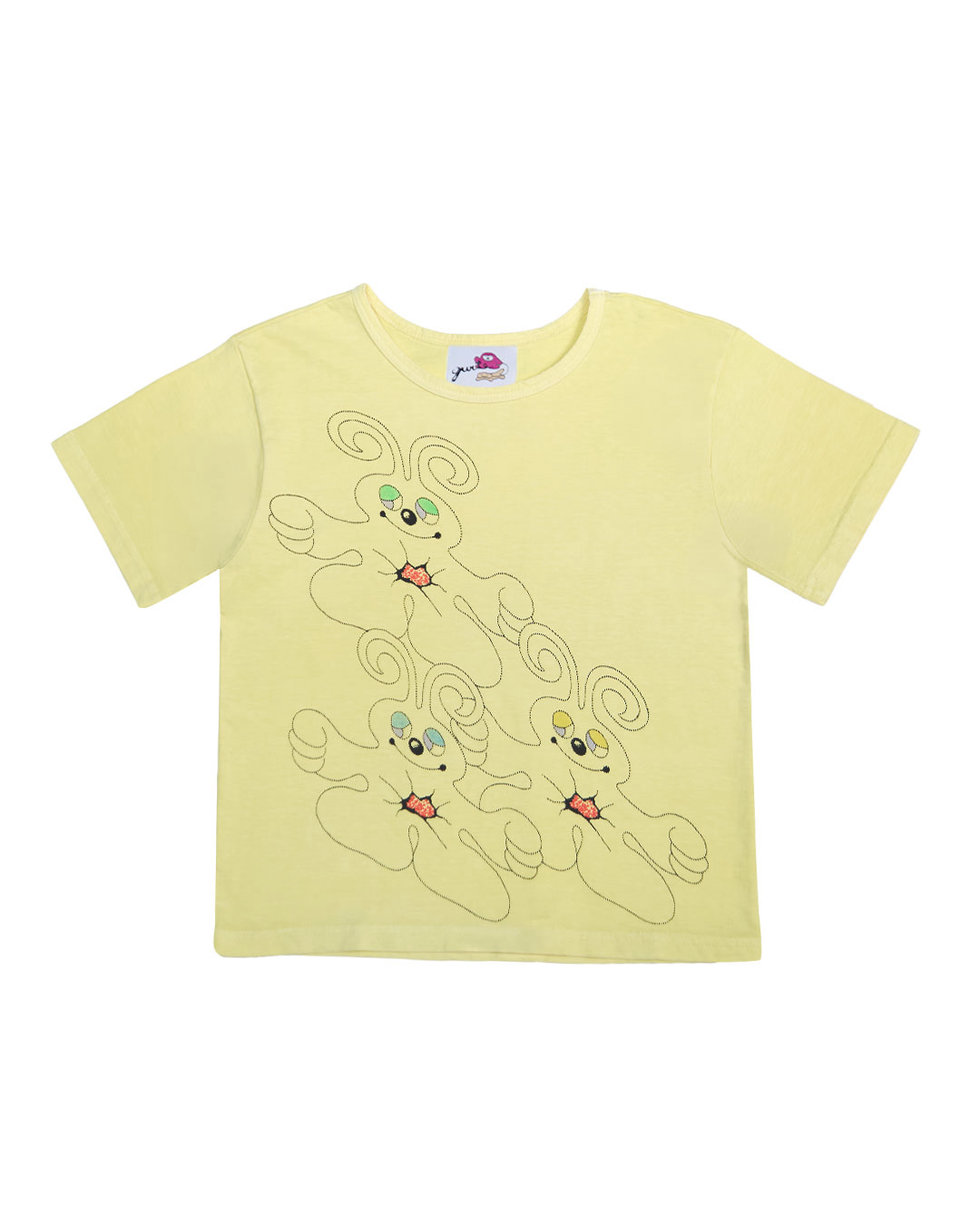 CYA SLIM TEE  - AMARELO