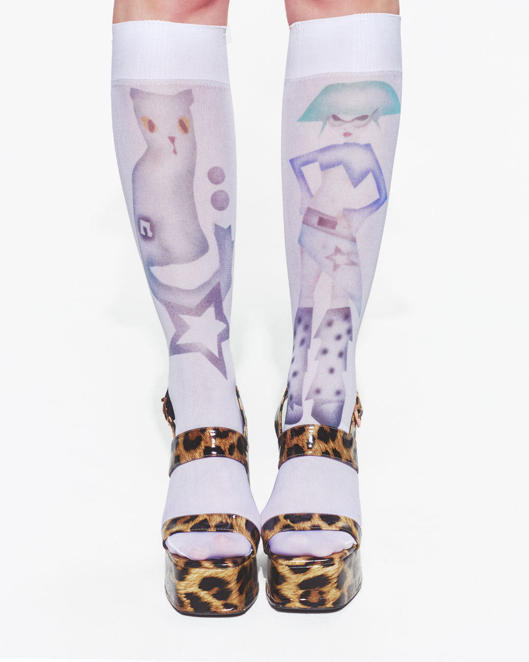 MEIA 3/4 NEXI + GATO BOB