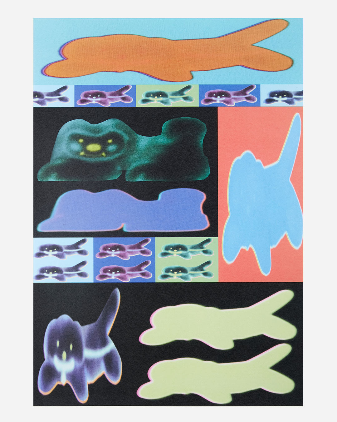 SALSICHA E SHIH TZU - Print by Laban